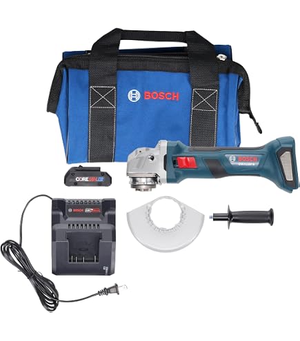BOSCH GWX18V-8B15 18V X-LOCK Brushless 4-1/2 In. Angle Grinder Kit